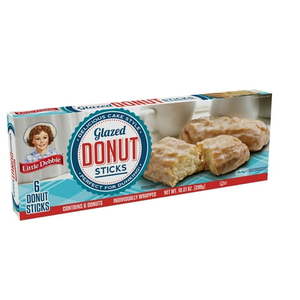 lot 11320 image: DELICIOUS CAKE STYLE GLAZED DONUT STICKS Set Of 3