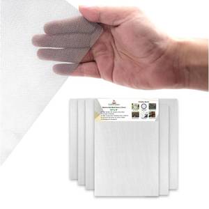 lot 12141 image: Californistan 6-Pack Wire Mesh Screen 12�8 Inch �� 20 Mesh Stainless Steel Durable, Easy to Cut, Smooth Edges & Rust-Proof �� Ideal Metal Mesh Screen for DIY Projects, Windows, Vent, Filter, Garden etc (Set Of 3)