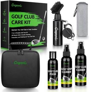 lot 12166 image: cogoyolo Pro Golf Club Care Kit with Golf Club Cleaner,Polish,Brush,Grip Cleaner,Golf Club Cleaning Kit Golf Accessories for Men, Golf Gifts for Golfers