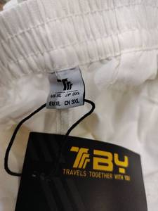 lot 14005 image: TRBY Travels Together With You White Pants Size XL