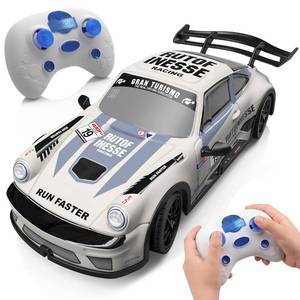lot 14040 image: Cosaway Remote Control Car - 2.4GHz RC Car Toys for Kids Lights Up High Speed Race Car Toys for Boys and Girls Gifts 3 Years Old