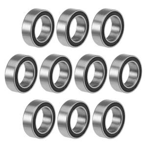 lot 14389 image: uxcell MR85-2RS Deep Groove Ball Bearings 5mm Inner Dia 8mm OD 2.5mm Bore Double Sealed Chrome Steel Z2 10pcs