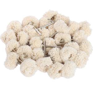 lot 14401 image: 30pcs Cotton Polishing Buffing Wheel for Rotary Tool Polising Kit - Polishing Wheel or Silver Polish Wheel - Watch Polishing Kit - Jewelry Polishing Kit (Thread)