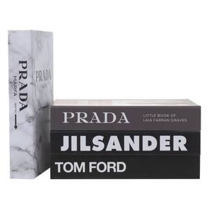 lot 14410 image: PROBENEX Marble Large  4 PCS Faux Decorative Books for Home Decor  Not Real Books (Cardboard Boxes)  Coffee Table, Bookshelf & Shelf Styling Display Props for Living Room, Office