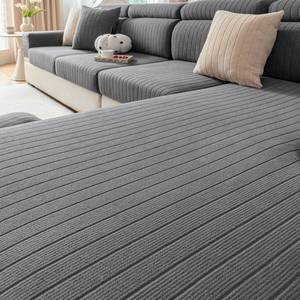 lot 14422 image: Cgeluy Sofa Cover Washable Sectional Couch Covers Sofa Slipcovers for 3 Cushion Couch Pet Friendly L Shaped Couch Protector for Dogs