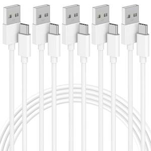 lot 14456 image: Car Carplay Cable for iPhone 171615, 5 Pack USB to USB C Cable,USB A to USB C for Carplay USB C Cord for iPhone 1717 Pro17 Pro MaxAir1616 Pro Max1515 Pro Max Car Charger Cord Charging Cable