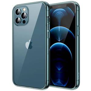 lot 20320 image: JETech Case for iPhone 1212 Pro 6.1-Inch, Non-Yellowing Shockproof Phone Bumper Cover, Anti-Scratch Clear Back (Pacific Blue)