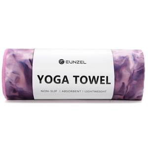 lot 20323 image: Eunzel Hot Yoga Towel Non-Slip Yoga Mat Towel Ultra-Absorbent Microfiber Towel for Hot Yoga, Pilates��Bikram and Workout 26.5x 72, Lavender