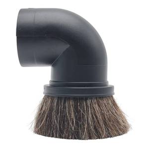 lot 20332 image: Round Dusting Brush Tool Attachment for Shop Vacs 2 12 Inch WetDry Vacuum Hose Perfect for Cleaning Furniture, Blinds, Car Interiors- 2.5 Replacement Shop Vacuum Accessories