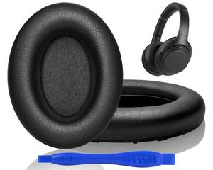 lot 20402 image: Link Dream Ear Pads for Sony WH-1000XM3 Soft Protein Leather Memory Foam Replacement Earpads Ear Cushions