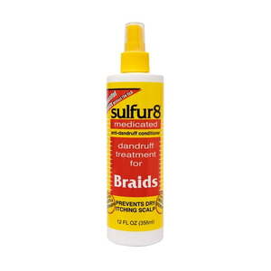 lot 20465 image: Sulfur8 Medicated Dandruff Treatment for Scalp and Braids  12 fl. oz.  Dry  Moisturizing  Unisex