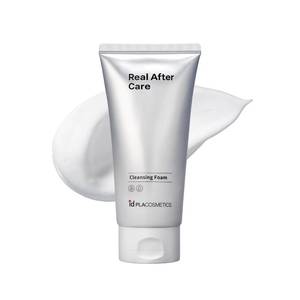 lot 20467 image: idplacosmetics Real After Care Cleansing Foam 5.07 fl.oz (150ml) �� Korean Micro-Foam Cleanser for Sensitive Skin, pH 6.5 Mildly Acidic One-Step Sunscreen & Makeup Removal, Coconut-Derived Surfactants