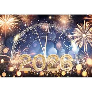 lot 20469 image: Baocicco 10x8ft 2026 Photography Background Happy New Year Countdown Firework Shinny Photo Backdrop for New Years Eve Decoration Cheers to Christma Eve Party Banner Supplies Kids Adults Props Grad Party Prop