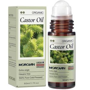 lot 20472 image: Morovan Castor Oil Roll for skin 50ml Hair Growth Serum for Eyebrows & Eyelashes �� Promotes Hair Growth in 4 Weeks �� Nourishes Thinning Hair & Strengthens Roots for Men & Women