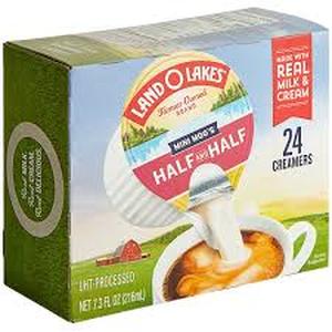 lot 1859 image: Land O Lakes Mini Moos Half and Half Creamers Bulk Case