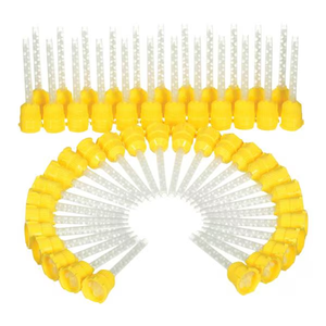 lot 2414 image: Sodasni 200-Piece Yellow Universal Mixing Tips