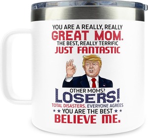 lot 2438 image: UMACVN 14 Oz Insulated Travel Mug Gift for Mom