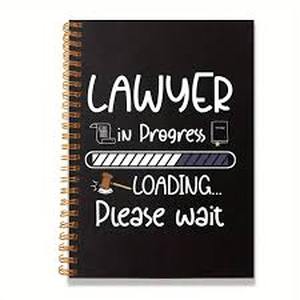 lot 6126 image: Lawyer In Progress Spiral Notebook