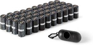 lot 9934 image: Amazon Basics Dog Waste Bags with Dispenser - 600 Count
