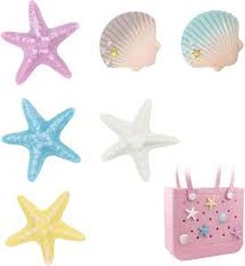 lot 12202 image: Ocean Theme Bogg Bag Charms Set