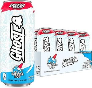 lot 19852 image: Ghost Energy Drink Merica Pop 12-Pack 16oz Cans