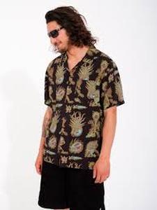 lot 20399 image: Volcom FA Tetsunori Short Sleeve Button-Up Shirt XSmall