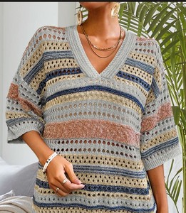 lot 2447 image: Acelitt Fall Winter Sweater Green Size M 2 pack