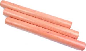 lot 4030 image: 3-Pack 10-Inch Wooden Rolling Pins �� Classic 1-Inch Diameter Baking Tools for Dough & Pastry