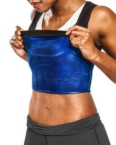 lot 6170 image: Sweat Shaper Womens Premium Workout Tank Top Slimming Polymer Sauna Vest (Small-Medium, Black)