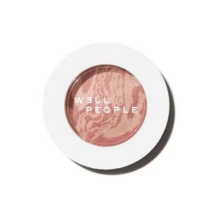 lot 6188 image: Well People Superpowder Blush Powder, Hydrating Powder Blush For Adding A Pop Of Cheek Color, Lightweight Formula, Vegan & Cruelty-free, Hazelnut Harvest opened used