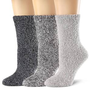lot 12188 image: Sockswift Womens Fuzzy Socks - Ultra Soft & Warm Cozy Fluffy Plush Sleep Socks for Winter 3 Pairs