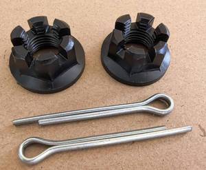 lot 12289 image: WANTONE RACING 2Pcs Rear Axle Castle Nuts M141.5 Replacement for Yamaha ATV 90171-14037 Banshee 350 Blaster 200 Warrior 350 Raptor 350 660 YFZ450 Breeze Moto-4 Grizzly 125