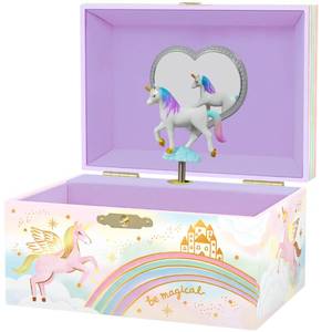 lot 12309 image: Giggle & Honey� Musical Unicorn Jewelry Box for Girls  Music Boxes for Little Girls  Toddler Jewelry Box for 4 Year Old Kids  Toys for Toddlers  Birthday Gifts for Kids 5, 6, 7, 8, 9 Years