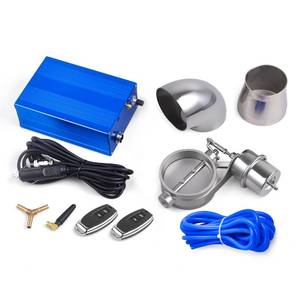 lot 12397 image: CNRAQR Universal 3 Vacuum Valve Exhaust Cutout with Remote Controller and Elbow Muffler