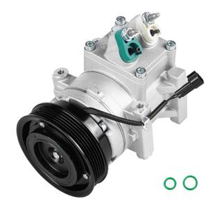 lot 13090 image: TadaMark AC Air Conditioner Compressor with Clutch Fit for Ford Fiesta 1.6L 2011 2012 2013 Replace for CO-11340C