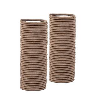 lot 14133 image: Small Hair Ties,Blonde Hair Elastics For Thin Hair,200 Count,No Damage Ponytail Holders for Women,Girls and Kids (2mm x 2.5 cm,Light Brown) (Pack of 3)