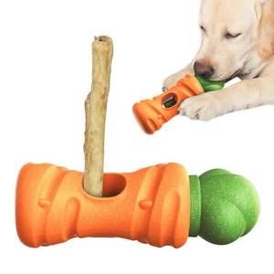 lot 14176 image: kogven Bully Stick Holder for Dogs - Secure Chew Toy Prevents Choking & Swallowing Ends  Durable, Dishwasher Safe Dog Treat Keeper  Easy Grip Design for Safe Play