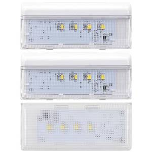 lot 14217 image: GYOFFULL W10515058 1Pc & W10515057 2Pcs Refrigerator LED Light Control Board With Cover, Light Module Replacement Compatible With Whirlpool, Kenmore, Maytag