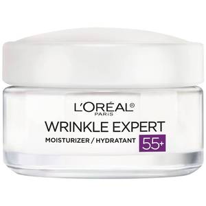 lot 14241 image: LOreal Paris Wrinkle Expert 55 Anti-Aging Face Moisturizer with Calcium, Non-Greasy, Suitable for Sensitive Skin 1.7 fl. oz