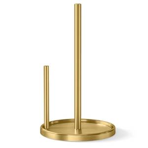 lot 14278 image: Jesginboo Paper Towel Holder Countertop, Gold Kitchen Paper Towels Holder, Paper Roll Holder with Weighted Base