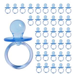 lot 18261 image: Baby Pacifier 2.5 Baby Shower Favors Decoration (Blue, 36 Count)