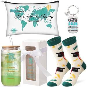 lot 19863 image: Blushtier 5 Pcs Graduation Gifts Set for Her 2026 College High School Graduation Gifts Sets for Her Congrats Grad Gift Basket College Masters Degree Graduates for Women Girl Daughter Friend Sister