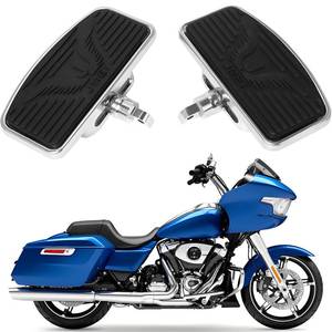 lot 19893 image: Adjustable Floorboards for Harley, Motorcycle Driver Rider Passenger Footboard Foot Pegs Accessories for Harley Davidson Touring Street Electra Road Glide King Sportster XL 883 1200 Dyna Softail