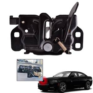 lot 19908 image: Predep Hood Latch Compatible for Dodge Charger Chrysler 300 2011-2021 Replacement Hood Lock 68261142AA