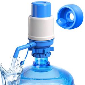 lot 19950 image: Gofriipai Water Pump for 5 Gallon jug,Universal 5 Gallon Water Dispenser,Manual Water jug Pump Fits 2-5-Gallon Jugs for Crown Top and Screw Top Jugs (Open Box)