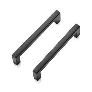 lot 20081 image: Ravinte 14 Pack Matte Black Square Bar Drawer Handles - 3-34 Inch, Slim, Kitchen Cabinet Hardware