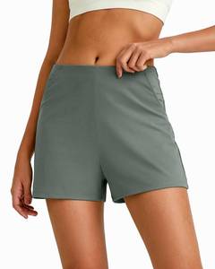 lot 20498 image: G4Free Womens Athletic Running Shorts with Pockets Summer Casual Lounge Shorts Walking Active Gym Golf(Grey Sage,XXL)