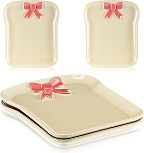 lot 1883 image: LemonRoad 4 Pcs Bow Jewelry Dish Set