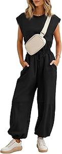 lot 4488 image: Flygo Womens Sleeveless Jumpsuit - Size Medium