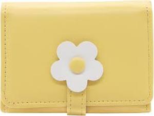 lot 12181 image: LJCZKA Cute Small Wallet for Girls Women RFID Blocking PU Leather Tri-fold Wallet